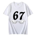 Six Seven 6 7 Meme Funny Hands T-shirt High Street Trend Fashion Short Sleeve T-shirts Men Women Clothing Casual Cotton T Shirts