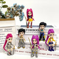 2026 Hot Anime KPop Devil Hunter Doll Vinyl Toy Rumi Mira Zoi Character Vinyl Mask Blind Box Ornament Toy anime figure