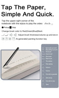 Digital Handwriting Note Book Smart Sync Pen Diary Writing Set Cloud Notebook AI,Voice Drawing Bluetooth Real-time Transmission