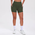 1PCS Women Shorts with Pockets Tummy Control Butt Lifting Cycling Tights Stretchy Slim Sports Shorts Summer Casual Wear