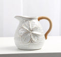 Contrast color with handle ceramic vase American country retro home desktop hydroponic flower decoration
