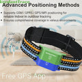 IP67 Waterproof Mini 4G GPS Animal Tracker Collar Anti-Lost Real Time Tracking Dog Cat Locator Pet Dog Cat Fashion Neck Collar