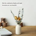 3pcs Bohemian Ceramic Vase Set, Modern Bohemian Farmhouse Home Decoration Vase, Living Room, Bookshelf, Dining Table Decoration