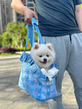 Puppy Dog Cat Bag Portable Pet Carrier Bag Breathable One-shoulder Bag Handbag Summer Travel Dog Outdoor Transport Basket Poodle