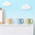 350ml ins style mug female creative water cup home ceramic cup couple breakfast cup coffee cup milk cup high value office
