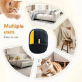 Pet Hair Remover Gloves Electrostatic for Cats Dogs, Reusable Washable Grooming Glove with 2-in-1 Lint Roller Brush - Safe Non-T