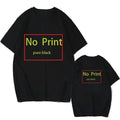 Women's Casual Short-Sleeve T-Shirt with Artistic Print Fashionable Crew Neck for Spring Summer and Fall Short-Sleeve Plus Size