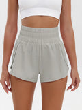2025 New European and American Women's Shorts High Waist Elastic Loose Quick-drying Sports Casual Shorts Breathable Pants