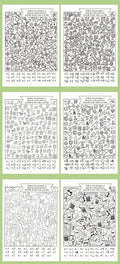 32 Pages Search and Find Activity Book | Look and Color Find Book for Kids | Educational Puzzle Book