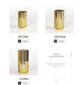 Nordic Ceramic Vase Golden Vase Flower Arrangement Pot Flower Storage Container Home Living Room Desktop Decor Friend's Gift