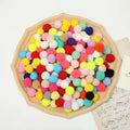 50/100/200 pcs Cute Funny Cat Toys Stretch Plush Ball Cat Toy Ball Creative Colorful Interactive Cat Pom Pom Cat Chew Toy