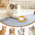Funny Interactive Pet Lick Promotes Dental Health Self-Soothing Snack Bowl Training Yogurt Licking Plate for Dogs Cats