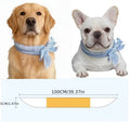 Pet Cooling Ice Scarf Cool Ice Breathable Towel Heatstroke Dogs Cats Ice Collar Cat Adjustable Collar Bib Pet Supplies