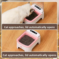 2025 Smart Pet Feeder Automatic Induction Moisture Proof Cat Dog Food Dispenser Easy to Clean Durable for African European Ma...