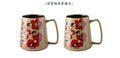 700ml Large Capacity Coffee Cup Office Water Drinkware Chinese Style Hand-painted Cups Ceramic Mug Fathers Day Gifts