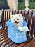 Puppy Dog Cat Bag Portable Pet Carrier Bag Breathable One-shoulder Bag Handbag Summer Travel Dog Outdoor Transport Basket Poodle