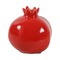 Creative Ceramic Vase Pomegranate Shaped Vase Home Office Table Decoration Crafts for Grow Plant Insert Artificial Flower Holder
