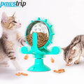 Puzzle Pet Slow Food Toy for Small Dogs Cats Interactive Cat Treat Leaking Toy Rotating Puppy  Food Treat Dispenser Pet Supplies