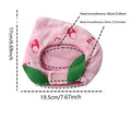 1PC Cute Tiger Fruit Cat Plush Hat Cat Puppy Cosplay Costume Pet Accessories Adjustable Comfortable Warm Headdress Pet Headwear