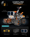Digital display 5-in-1 transformable robot model assembly, remote control robot building blocks toy, children's toy gift