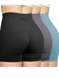 Women's Yoga Shorts High Waisted Fitness Pants Peach Hip Seamless Hip Lifting Ladies Sports Shorts
