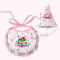 1 Pc Cute Pet Birthday Cake Bib Washable Cat & Dog Bib Birthday Party Decoration Photo Decoration