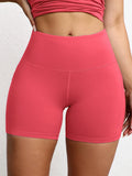 Yoga Shorts with Pockets High Waist Butt Lifting Cyclings Tights Outdoor Workout Jogging Shorts Sportswear Gym Running Short