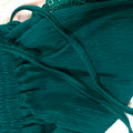 Women Lace Up Shorts Summer Casual Elastic Waist Wide Leg Sweat Fitness Running Short 2024 High Quality Thick Fabric Mini Shorts