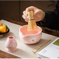 1/2Pcs Ceramic Matcha Bowl,Sakura Japanese Style Matcha Bowl Artistic Ceramic Tea Ceremony Bowl Salad Bowl For Matcha
