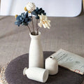 3pcs Bohemian Ceramic Vase Set, Modern Bohemian Farmhouse Home Decoration Vase, Living Room, Bookshelf, Dining Table Decoration