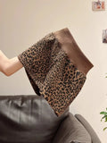 Printing Elastic Waist Leopard High Street Sports Pants Summer Thin Loose All-match Casual Shorts Fashion Trend Women Clothing