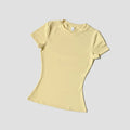 Women Yoga Top Seamless Sport T Shirts Fitness Clothes Short Sleeve Yoga Shirt Gym Top Running  Active Wear