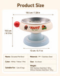 Stainless Steel Elevated Cat Dog Bowl Detachable Anti-Tip Pet Feeding Bowl Cute Food Water Bowl with Neck Support
