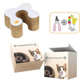 Magic Organ Cat Scratcher Round Corrugated Scratch Board Grinding Claw Toy Scratching Post for Cats Kitten Accessories With Ball