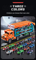 3D Rail Car - Over the Track, High Impact Flying Car - Transformed Inertial Car Puzzle Power Car Toy Set - Alloy Car Toy Set