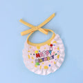 1 Pc Pet Birthday Hat Bib Set Cute Pet Party Costume For Small Medium Large Dogs Cats Pet Birthday Photo Prop