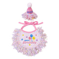 Pet Birthday Scarf Cute Delicate Lace Bib, Cat & Dog Birthday Party Celebration Prevent saliva Towel