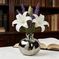 Creative Ceramic Vase Pomegranate Shaped Vase Home Office Table Decoration Crafts for Grow Plant Insert Artificial Flower Holder