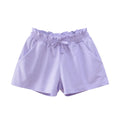 Shorts for Girls Summer Kids Children Cotton Pants Blank Solid Baby Casual Young Girl’s Clothing Plain Trousers 1-10 Years