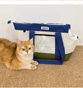 ONECUTE Airline Approved Cat Carrier, Portable Pet Bubble Backpack with Safety Strap, Lightweight Dog Travel Bag