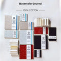Potentate Deckled Edge Sketchbook 300g Drawing Paper 24Sheet Cold Pressed Texture Sketch Pad Watercolor Notebook for Art Student