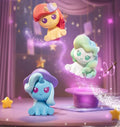 My Little Pony Magic Bottle Blind Box Set - Mini Bean Toys Featuring Applejack And Pinkie Pie for Birthday Gifts And Desk Decor