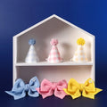 Pet Party Decoration Set Cat Dog Birthday Hats Dog Collar Cute Headband Adjustable Bow Tie Pet Birthday Decoration Supplies