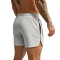 Men's new breathable mesh quick-drying sports shorts with a drawstring waistband, suitable for casual and fashionable sports wea
