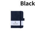1pc A7 Pocket Notebook Journals, Small Notepad Notebooks For Note Taking.A7 Mini Note Pads With Pen Holder. 200 Pages notebooks