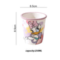 Mickey Series Aesthetic Ceramic Ice Cream Bowl - Creative & Unique Home Dessert Cup for Girls and Kids