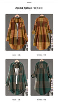 Checkered Shirt Woman Women's Buttoned Shirts Linen Blouses Woman Long Sleeve Shirts for Women Women's Vintage Blouse Elegant