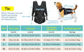 Pet Carrier Backpack for Dogs Cat Thickened Sponge Pet Front Dog Carrier Backpacks Portable Puppy Transportation Dog Bags