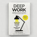 Deep Work : Rules for Focused Success In a Distracted World by Cal Newport Self Help Book English Books