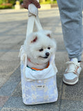Puppy Dog Cat Bag Portable Pet Carrier Bag Breathable One-shoulder Bag Handbag Summer Travel Dog Outdoor Transport Basket Poodle